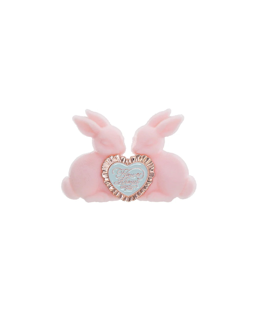 Bunny Garden Hair Clip