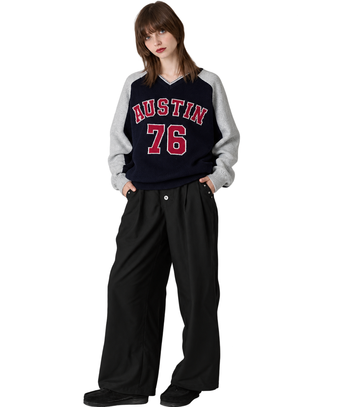 Austin 76 Varsity Knit Sweater