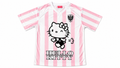 Hello Kitty Pink Stripe Football Jersey
