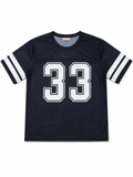 Classic Number 33 Mesh Football Jersey