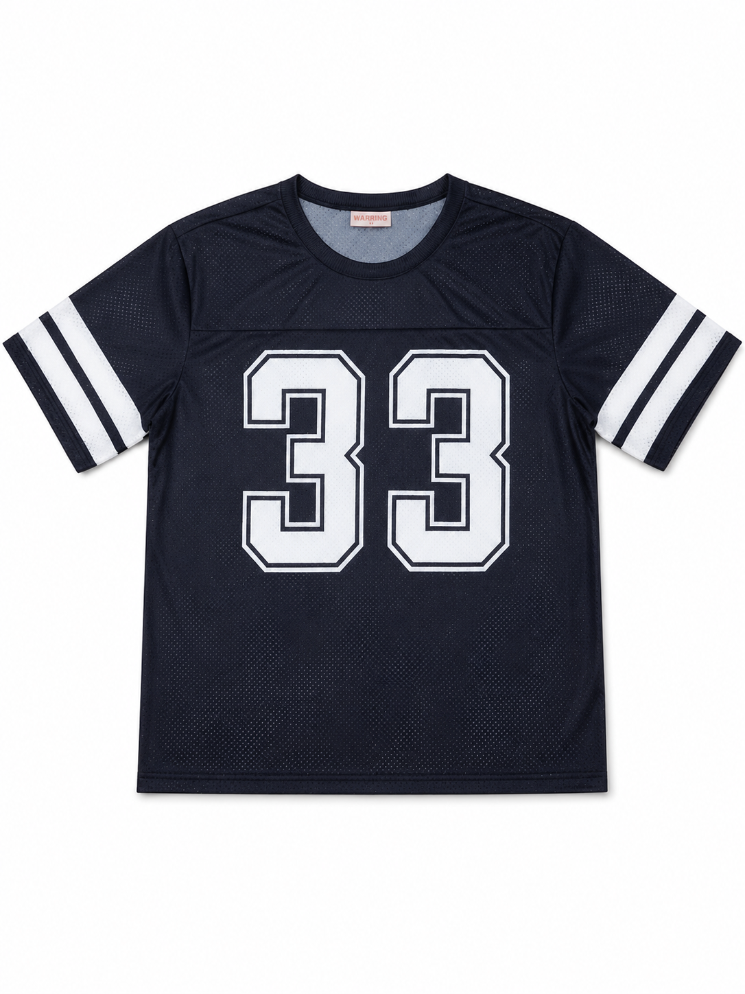 Classic Number 33 Mesh Football Jersey
