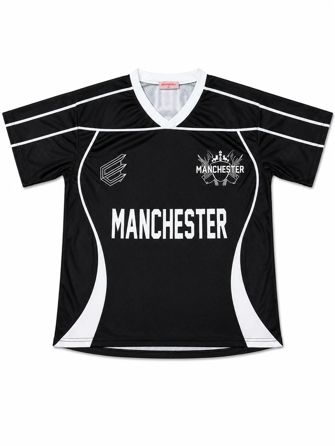 Manchester Black Football Jersey