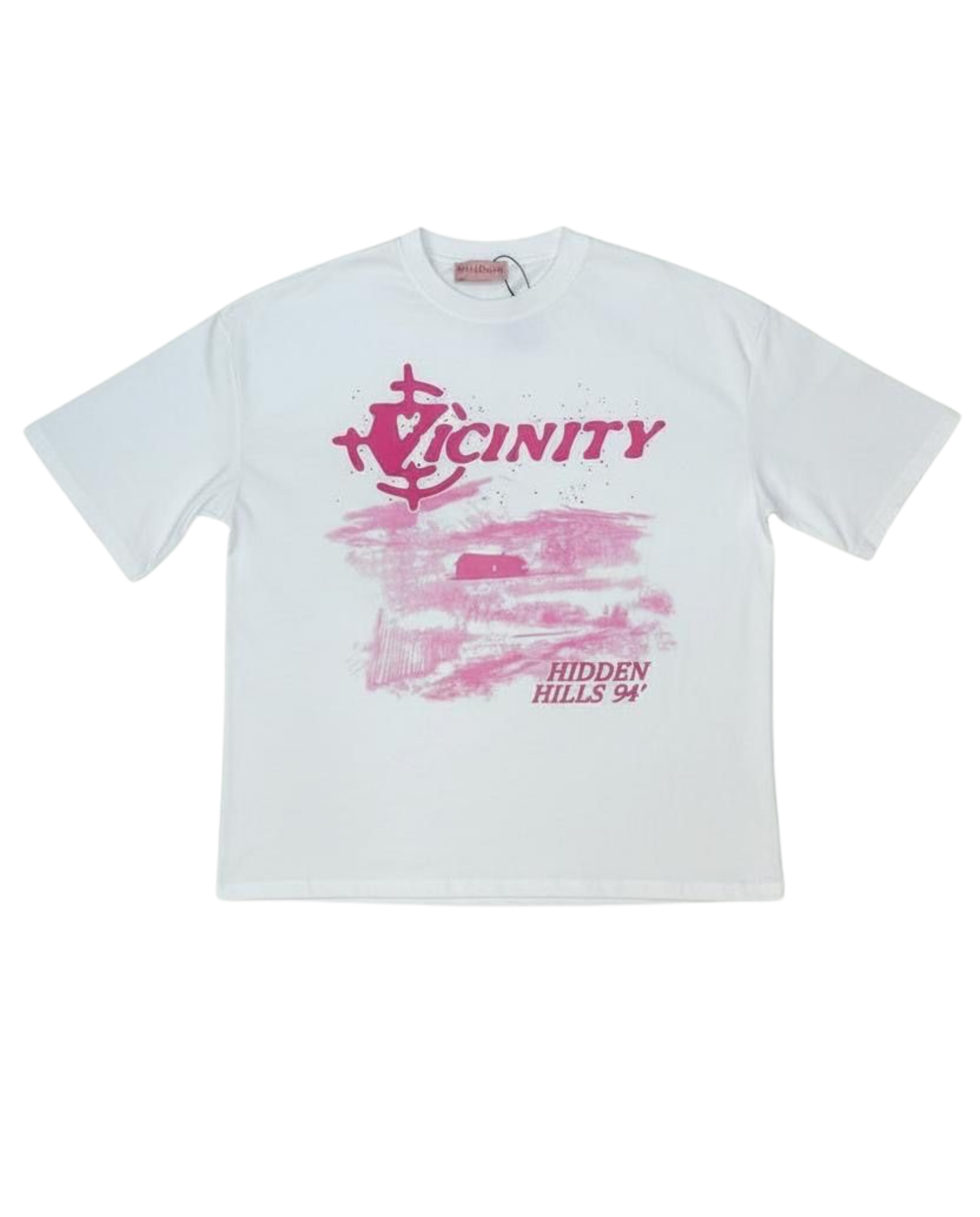 Vicinity "Hidden Hills 94" Pink Graphic Tee