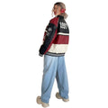 Vintage leather racing jacket