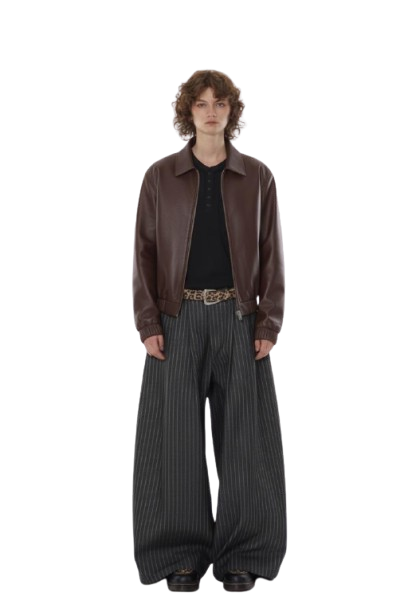 Dark Brown Leather Jacket
